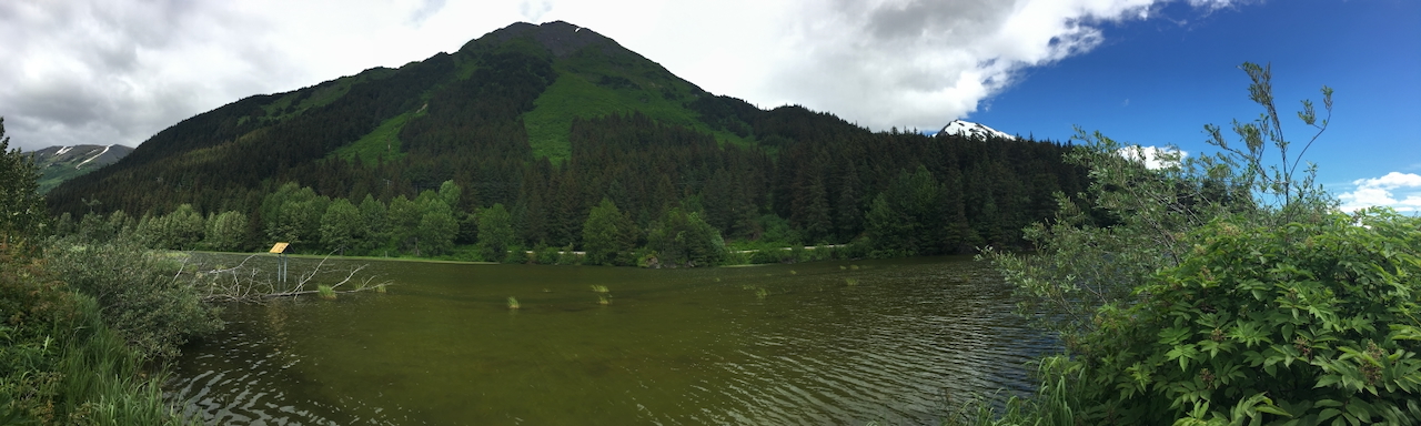 Decorative photo of an Alaskan Lake where some of our research takes place